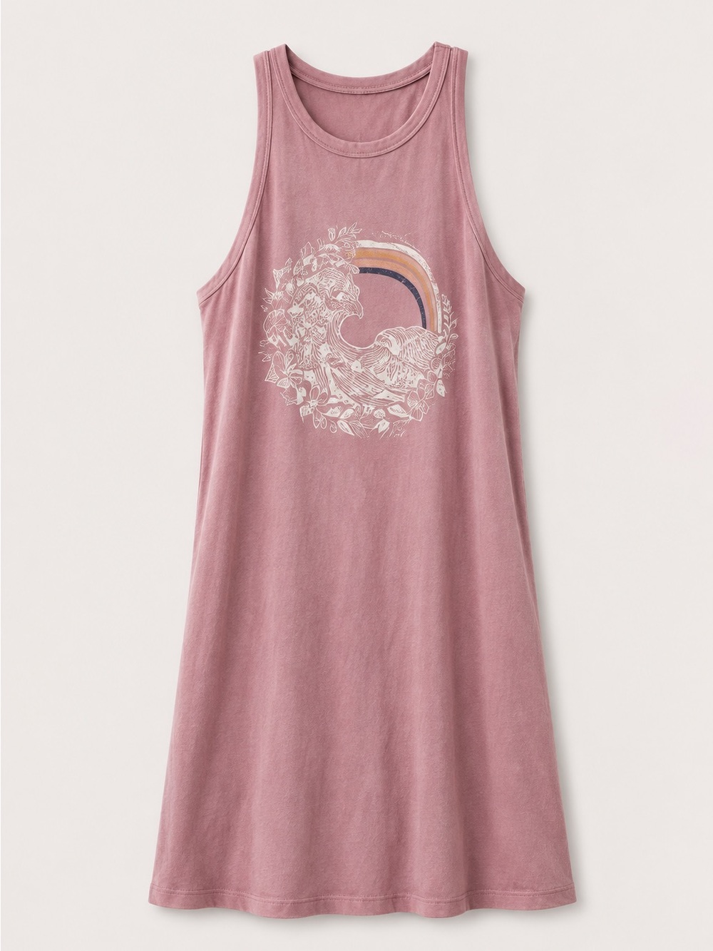 O Neil pink long surf tank size medium